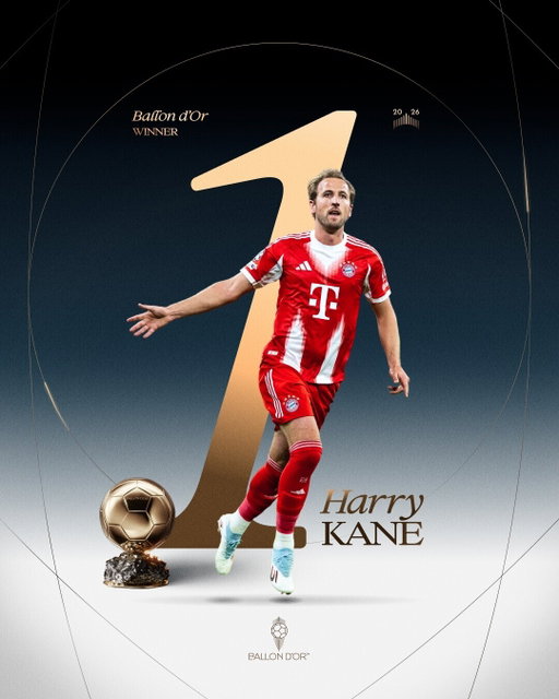 HARRY KANE IS THE NEW BALLON D'OR! 

#ballondor