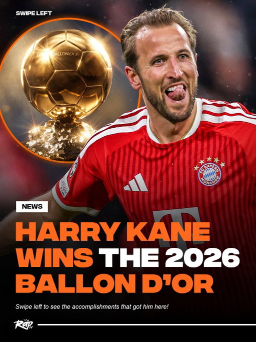 Harry Kane has won his first Ballon d’Or‼️🏆

He officially became the first Englishman to receive the award since Michael Owen in 2001 🤯

The Bayern Munich striker and England captain scored 73 goals for club and country during the 2025-26 season, including 61 goals for Bayern across all competitions.

Congrats to Harry‼️