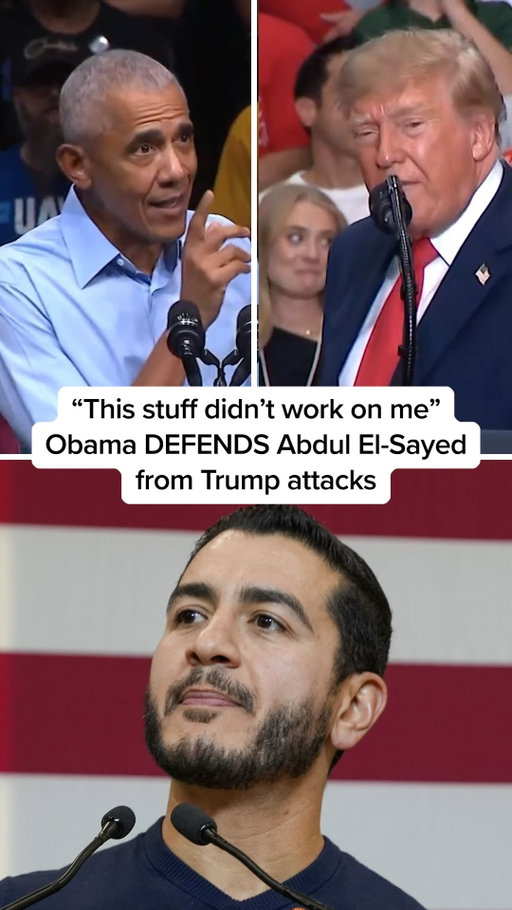 “We have seen this movie before. I starred in it.”

Former President Barack Obama warned against recent attacks on Democratic Michigan Senate candidate Abdul El-Sayed rooted in El-Sayed’s religious and ethnic background, noting that he faced similar rhetoric himself when he was a candidate.