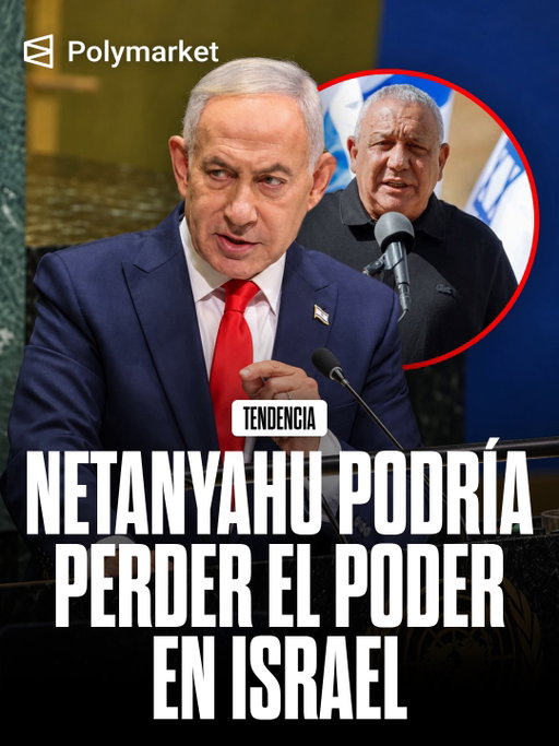 Israel se prepara para unas de sus elecciones más importantes de los últimos años.

Este martes 27 de octubre, más de siete millones de ciudadanos están llamados a las urnas para elegir un nuevo Parlamento.

Benjamin Netanyahu, el primer ministro que más tiempo ha gobernado Israel, afronta una de sus elecciones más difíciles.

Su principal rival es Gadi Eisenkot, exjefe del Estado Mayor israelí y líder del partido Yashar, que aparece por delante del Likud en buena parte de los sondeos.

Sin embargo, la clave estará en las alianzas. Para formar gobierno se necesitan 61 de los 120 escaños del Parlamento, y las últimas encuestas no otorgan esa mayoría a ninguno de los grandes bloques.

La votación también será la primera elección nacional desde los ataques del 7 de octubre de 2023 y la posterior guerra en Gaza.

Sigue a @polymarketespanol para más noticias internacionales.