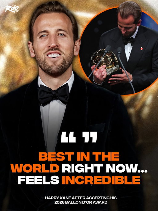 Harry Kane reacts to winning his very first Ballon D’Or award‼️🏆

“What a special feeling… best in the world right now. Feels incredible”