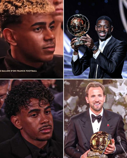 UM ANO DEPOIS, O CENÁRIO SE REPETE... 😳😬 Em 2025, Lamine Yamal terminou em 2º e viu Ousmane Dembélé levantar a Bola de Ouro. Hoje, o jogador do Barcelona ficou na 3ª colocação e asssistiu Harry Kane vencer a premiação...

via: @espnfc 

#FutebolNaESPN #BolaDeOuro #LamineYamal