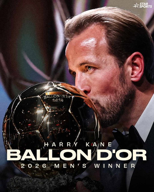 𝙄𝙁 𝙔𝙊𝙐 𝙆𝘼𝙉𝙀 𝘿𝙍𝙀𝘼𝙈 𝙄𝙏. 𝙔𝙊𝙐 𝙆𝘼𝙉𝙀 𝘼𝘾𝙃𝙄𝙀𝙑𝙀 𝙄𝙏. 🌟

Harry Kane wins the men’s Ballon d’Or at the 70th annual ceremony in London! 🙌

 #BallonDor #HarryKane #Football