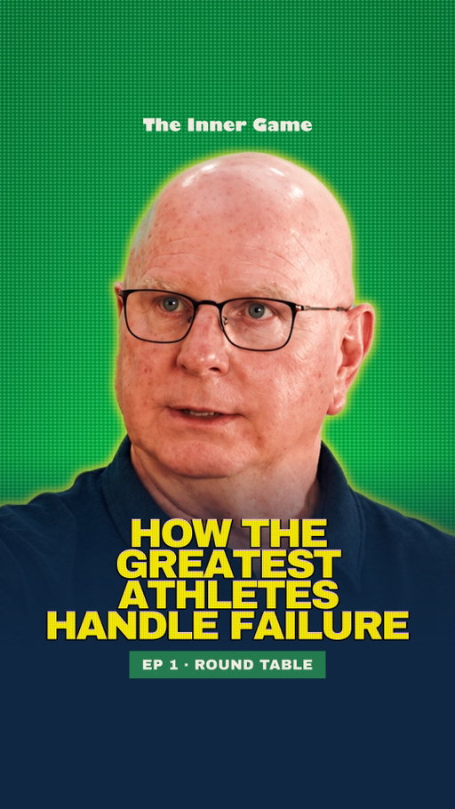 Comment "TABLE" to watch the full episode.

Michael Phelps failed a million times. Bob Bowman saw every one.

Over more than 20 years coaching him, Bob saw how failure usually lands. Athletes feel ashamed and get emotional about it. But that's where the learning happens. Why did we fail? What did I do, what didn't happen, and what will get us to the next level?

Once athletes see failure as feedback, it becomes part of the process of success. And Phelps was "never more motivated than after he had a setback." Get beaten in a race he shouldn't have lost, and it fueled the next six months, every day.

From episode 1 of The Inner Game Podcast: Bob Bowman, George Mumford and Brian Johnson at one table with @ryanpsweeney.

Send this to someone still replaying their last loss.

#bobbowman #theinnergame #innergamepodcast #michaelphelps #failure