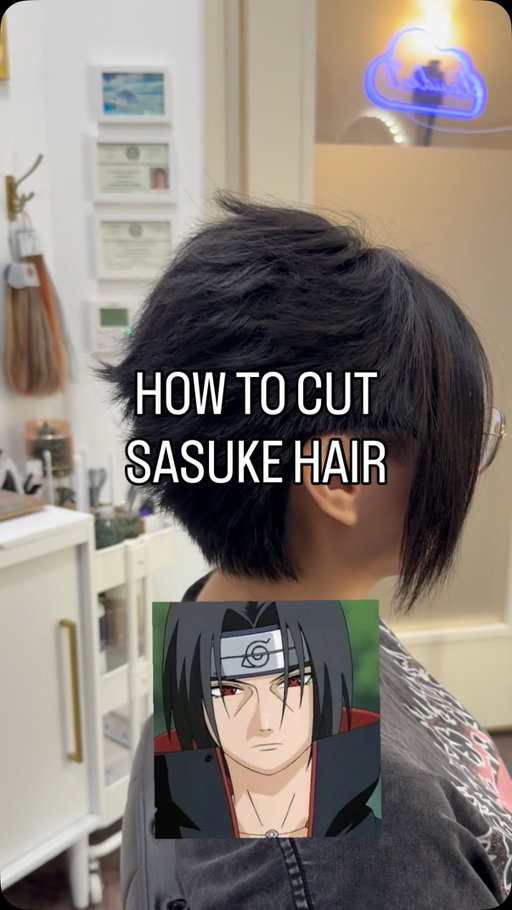 💥HOW TO CUT SASUKE UCHIHA HAIR*💥

When my client first requested this a month ago, I let her know that, despite my many years of watching and reading Naruto and Naruto Shippuden, I was unsure of how to go about cutting this hair in our current world. So that day, we did a tame version and I set to practice on a doll-head before her next haircut appointment. 🤩

I had a lot of fun with this one! One can really feel their brain plasticity evolving when learning and trying new things… the weeb in me felt alive again. 🫪

Hopefully this video helps those who want this haircut!
The only thing I would do different is doing more exaggerated round layers on the top half in the back. (This will give you a stronger ducktail look)

*version 1, I want this to continue evolving because as an artist, I believe that I can improve on everything I do 🙂‍↕️

#sasukehair #sasukehaircut #sasukeuchiha #sasukeuchihahair #sasukehairstyle