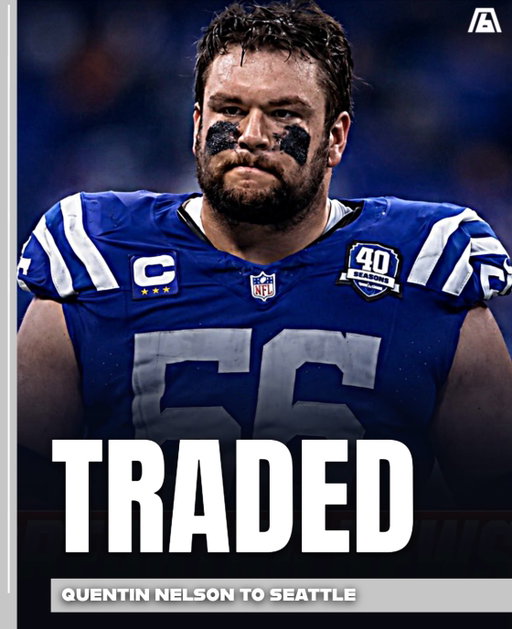 The #Colts are sending eight time Pro Bowl guard Quenton Nelson to the #Seahawks in exchange for a 2027 third round pick and a 2028 fifth round pick. Nelson is playing out the final year of his four year, $80 million deal, and Indy just fired GM Chris Ballard last week. 

(via AdamSchefter)