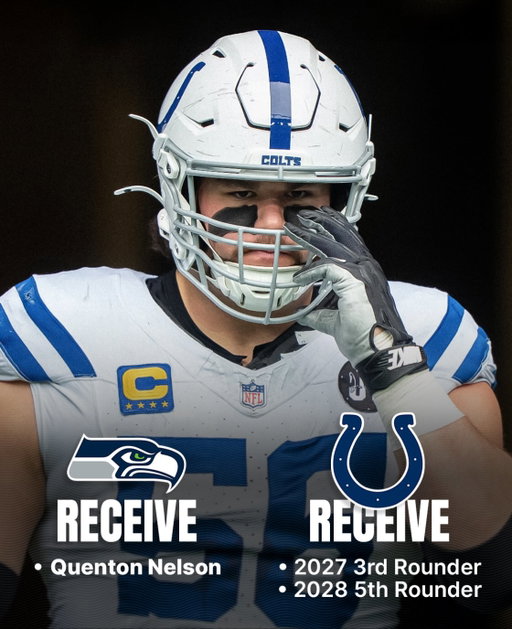 🚨 The Seahawks acquired an ALL-PRO 🚨

Quenton Nelson is headed to Seattle 👀

#quentonnelson #seahawks #seattleseahawks #nflnews #nfltrade