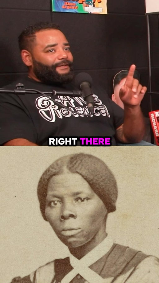 was Harriet Tubman thicc?? 🤣🤣 #comedy #comedypodcast #podcast #podcastshow #comedians