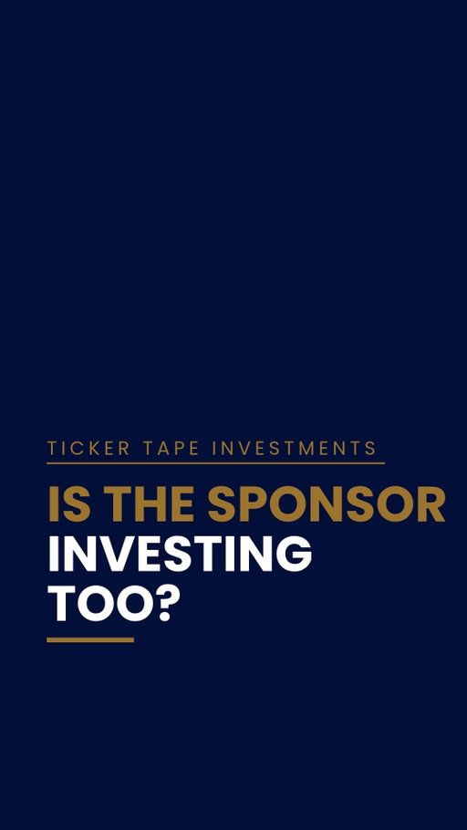 Are you and the deal sponsor taking the same risk?

A sponsor’s willingness to invest alongside outside investors is one factor worth examining before committing capital.

If they aren’t co-investing, it doesn’t automatically mean you should walk away. It does mean you need to understand why and dig deeper into the deal.

#AccreditedInvestor #Founder #CEO #BusinessOwner #Investor