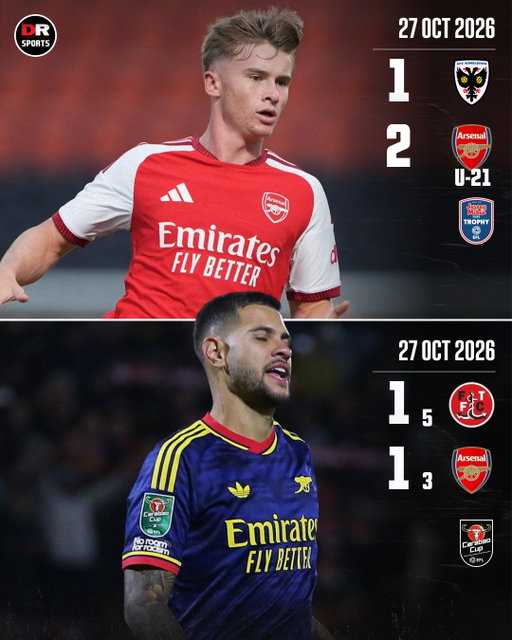 Arsenal's U-21s beat a team who's in a higher league than Fleetwood Town today! 😅

AFC Wimbledon are 17th in League One and Fleetwood are 18th in League Two! 😳