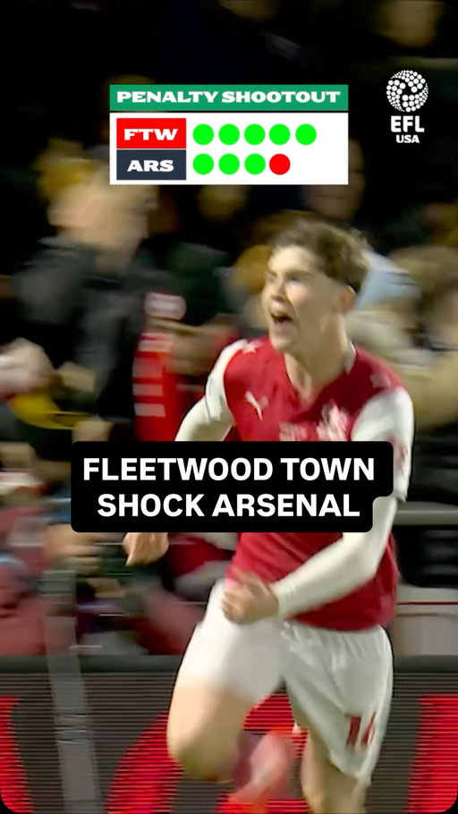 A moment that will be etched in football history forever. Fleetwood Town just made it happen 🤯🔥

#eflusa