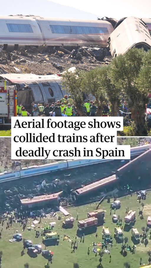 “We fear this will turn out to be a major tragedy,” said Spain’s health minister, after two high-speed trains collided in the central province of Toledo.

This incident is already the fourth worst train accident the country has recorded since the 1970s. The death toll, currently at least 64 with more than 50 injured, is still expected to rise.

Early inquiries point to a possible signalling failure that contributed to the crash, according to Spanish media.

Head to the link in bio to read our live coverage.