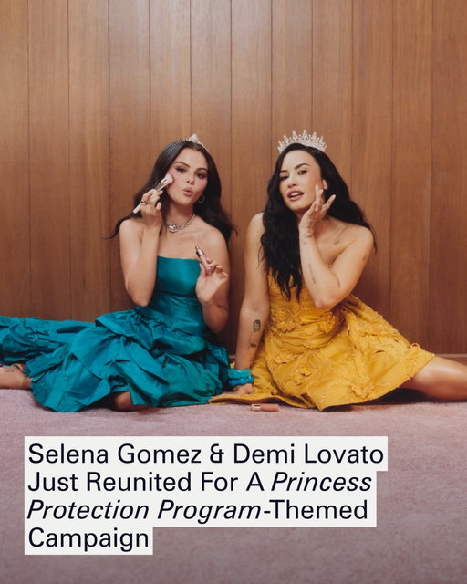 Once a princess, always a princess! #SelenaGomez and #DemiLovato are bringing the nostalgia with @rarebeauty’s latest campaign, celebrating the iconic ‘Princess Protection Program.’ 

For more on the campaign and the #Delena Soft Pinch Blush Bundle launch, tap the link in bio.

📷: Getty, @selenagomez, #PrincessProtectionProgram