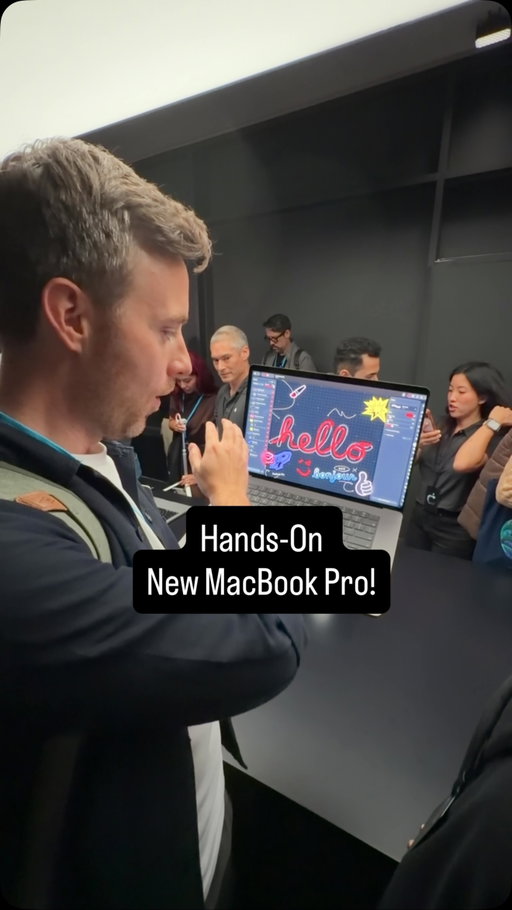 Hands-On with new MacBook Pro!!