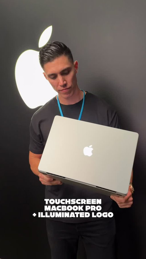 Here's the new MacBook Pro with PROLED XDR Display and Touchscreen. 

- Illuminated Apple Logo
- 14" or 16"
- 2000 nits Peak Brightness 
- 10,000,000:1 Contrast Ratio
- 120Hz Refresh Rate 

Are you getting one? 

#macbookpro #macbook #laptop #tech #technology