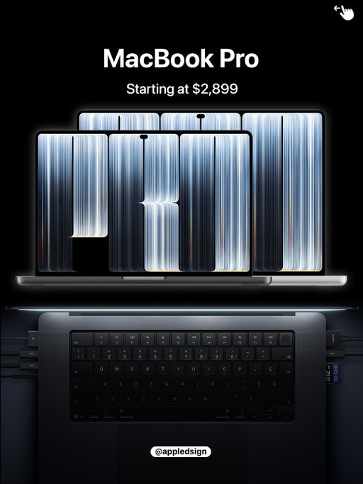 Apple just launched their new Touch screen MacBook Pro that also brings back the glowing Apple logo!

Starting at $2,899 and comes in 14-inch & 16-inch!

Main features:

1. PROLED XDR Display - Tandem OLED with 2000 nits brightness and 120Hz ProMotion.
2. Touchscreen - First-ever MacBook Pro with touchscreen functionality.
3. Dynamic Island - Interactive hub for Spotlight, Live Activities, and Siri Al.
4. M5 Pro & M5 Max - Next-generation performance with powerful Al capabilities.
5. New Design & Battery - Thinner, lighter design with up to 24 hours of battery life. 
____
#macbook #touchscreen #macbookpro #appleevent #appledsign