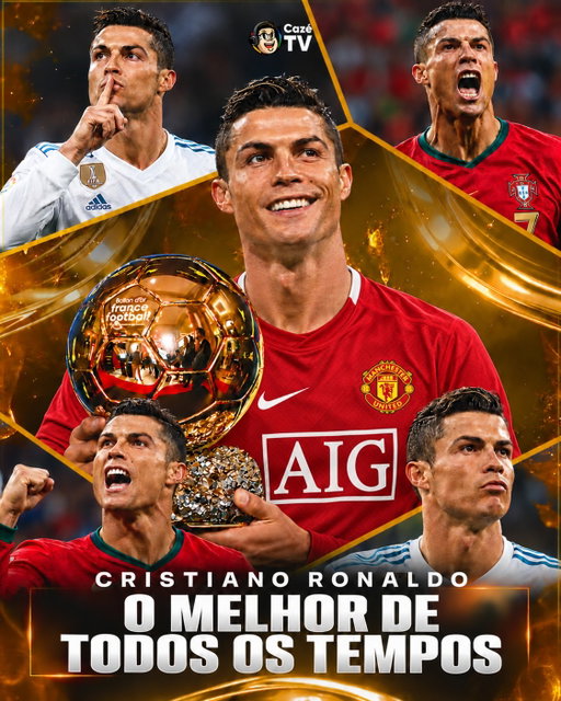SIMPLESMENTE O MAIOR BOLA DE OURO DE TODOS OS TEMPOS.🐐🇵🇹 CRISTIANO RONALDO 2008, PELO MANCHESTER UNITED, FOI ELEITO O BOAT, POR VOTO POPULAR NO SITE DO BALLON D'OR. MERECIDO? 🤖👀 

#CoberturaCazéTV #BolaDeOuro #CristianoRonaldo #FutInter #cztv11
