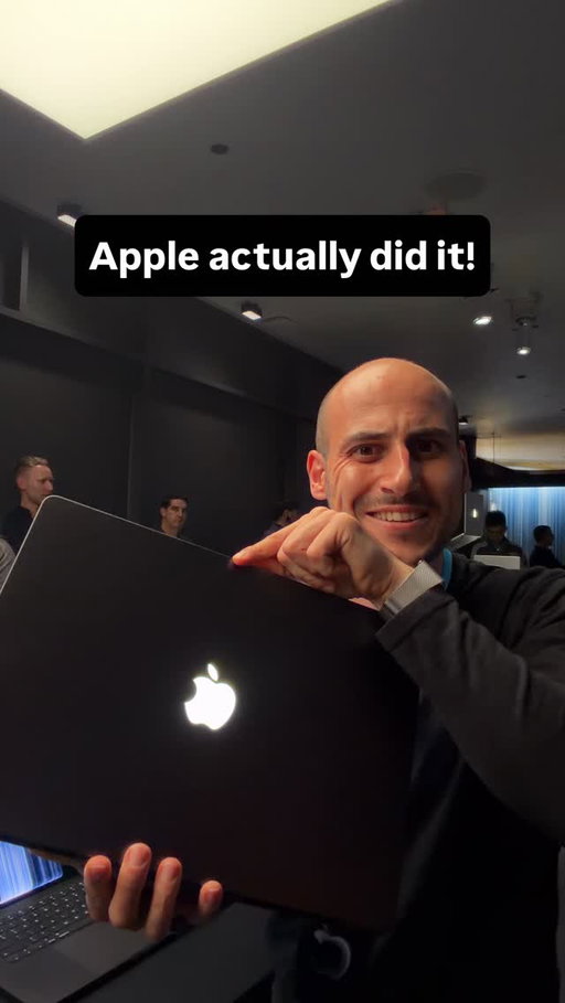 Would this new feature alone convince you to buy the new MacBook Pro?
______
#macbookpro #macbook #applelogo #newmacbook #appledsign