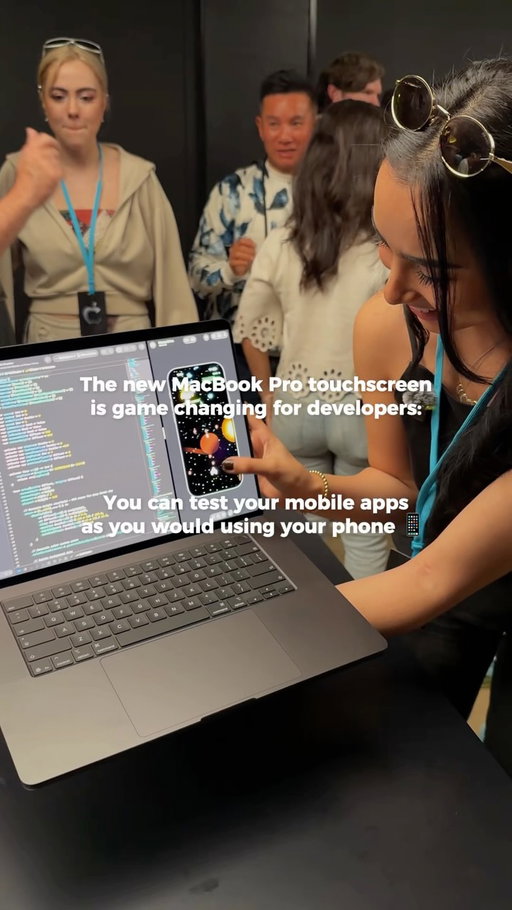 I need it NOW 😭 mobile dev is gonna be so much easier on the new MacBook Pro