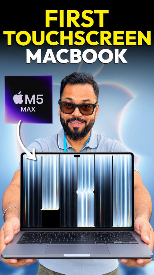 Touchscreen Macbook Pro First Look🤯🔥

The new Apple Touchscreen Macbook Pro OLED brings back Glowing Apple Logo, Dynamic Island, and so much. Share this reel with someone who’s planning to buy a Macbook ProLED XDR.

[ Touchscreen Macbook Pro review, Dynamic Island on Macbook, Macbook Pro OLED Display }

#MacbookPro #MacbookProled #apple #bestmacbook #Macbookair