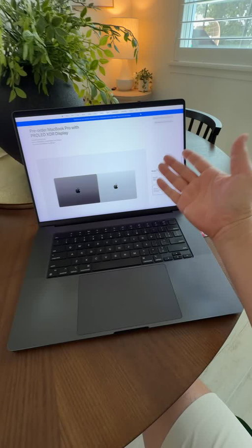 It costs WHAT? 🫪 Preorder a Fully Loaded MacBook Pro with ProLED XDR Display with me. The glowing Apple Logo is already worth it for me. Let’s Go! #tech #apple #macbook #macbookpro #reels