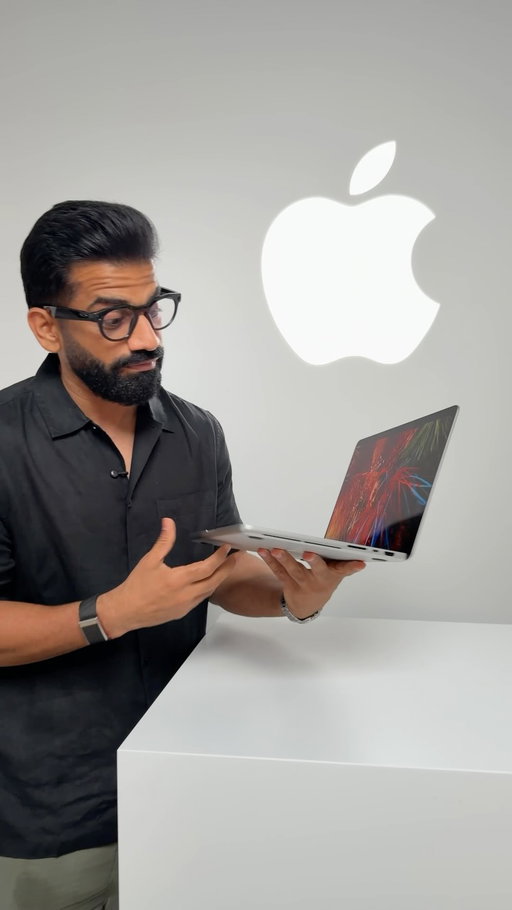 The NEW MacBook Pro is here, and it’s a GAME CHANGER! 

Straight from Apple’s Pro and Tell event in Los Angeles! 

Here’s what’s new:
🔥 PROLED XDR Display with tandem OLED, 2,000 nits peak brightness and 120Hz ProMotion
👆 First-ever Touchscreen MacBook Pro with Dynamic Island!
⚡ M5 Pro & M5 Max chips with powerful AI capabilities
💻 14.2” & 16.3” displays, slimmer and lighter design
🚀 Up to 128GB RAM & 16TB SSD
🔋 Up to 24 hours battery life
📸 12MP Center Stage camera, Thunderbolt 5 and Wi-Fi 7

🇮🇳 India Pricing:
• 14” M5 Pro – ₹3,49,900
• 16” M5 Pro – ₹4,09,900
• 14” M5 Max – ₹5,49,900
• 16” M5 Max – ₹5,89,900

Absolutely loved experiencing this new MacBook Pro! What do you think about TOUCH finally coming to Mac? 😍

#Apple #MacBookPro #PROLEDXDR #ProAndTell #TGFamily 🔥 🔥 🔥