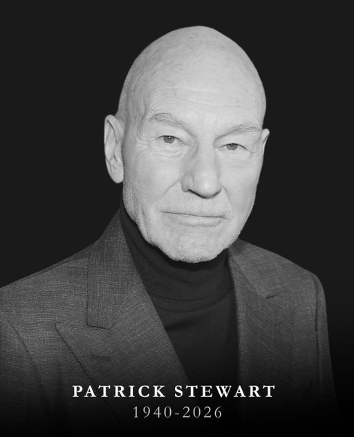 Patrick Stewart, the star of ‘Star Trek: The Next Generation’ and ‘X-Men,’ died yesterday at his home in Los Angeles following a battle with Alzheimer’s Disease and Lewy Body Dementia. He was 86.

Read more on his life and legacy online at the link in bio.
