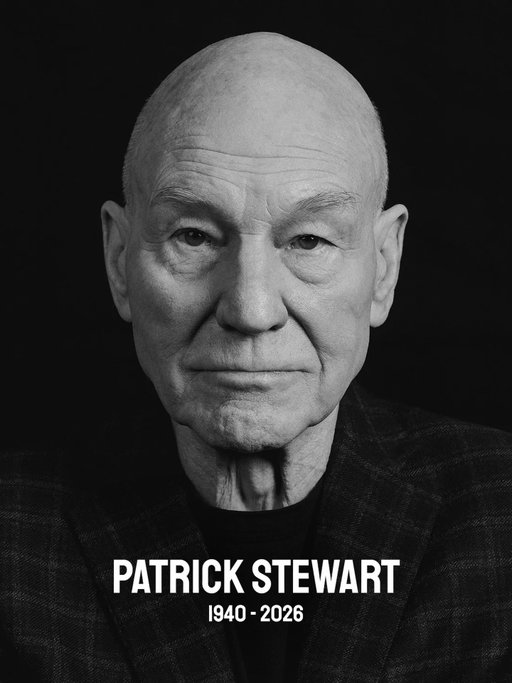 Legendary actor Sir Patrick Stewart has passed away at the age of 86.

With a career spanning more than six decades, Stewart became one of the most respected and beloved actors of his generation. From Captain Jean-Luc Picard in Star Trek to Professor Charles Xavier in the X-Men films, he brought intelligence, warmth, and humanity to characters that millions of people grew up loving.

Long before his Hollywood success, Stewart spent decades performing Shakespeare on stage, building a remarkable career in British theatre. His distinctive voice, commanding presence, and extraordinary acting talent made him instantly recognizable.

For generations of movie lovers, he will always be Professor X, the man who believed in giving everyone a chance, no matter how different they were.

Rest in peace, Sir Patrick Stewart. Thank you for everything. ❤️

1940–2026

📸 by Ryan Pfluger / The New York Times / Redux