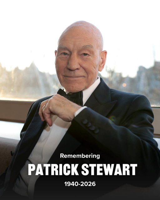 The beloved "Star Trek" and "X-Men" star has passed away at 86 🕊️

According to a post on his X account, Patrick Stewart died on Wednesday at his home in Los Angeles following "a brief and poignant journey" with Alzheimer's Disease and Lewy Body Dementia. "He has been held in the warm embrace of family and friends, surrounded by live music, prayer, tears, laughter and the kind of profound emotion that only he could inspire after a lifetime of devotion to us all," the post read.