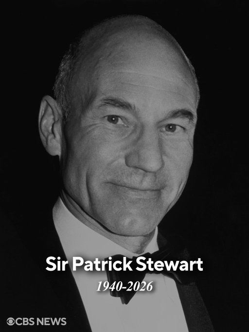 Legendary actor Sir Patrick Stewart, best known for his work in the “Star Trek” and “X-Men” franchises and his prolific award-winning stage career, has died at 86 years old, his spokesperson confirmed.

Stewart died at home on Wednesday, with his wife Sunny at his side, a post on his social media channels said. His death followed “a brief and poignant journey with Alzheimer’s Disease and Lewy Body Dementia,” the post said.