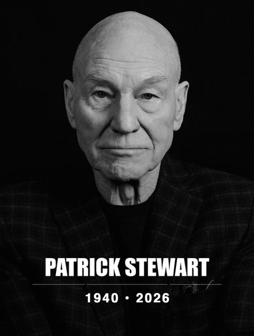 Patrick Stewart, star of “Star Trek” and “X-Men,” has passed away at the age of 86. 💔

The legendary British actor was best known for his iconic roles as Captain Jean-Luc Picard in “Star Trek” and Professor Charles Xavier in the “X-Men” franchise.

According to a statement released by his family, Stewart passed away at his home in Los Angeles following a brief journey with Alzheimer’s disease and Lewy body dementia. He was surrounded by family and friends in his final moments.

With a career spanning more than six decades across theater, film, and television, Patrick Stewart leaves behind a legacy that touched generations.

Rest in peace, Patrick Stewart. 🕊️