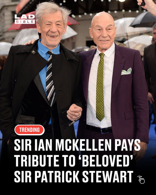 A heartbreaking tribute to a lifelong friend ❤️⁠
⁠
Sir Ian McKellen has paid an emotional tribute to his close friend Sir Patrick Stewart, following his death at the age of 86.⁠
⁠
The pair shared a friendship spanning more than 50 years, having first met as young actors with the Royal Shakespeare Company.⁠
⁠
In a touching statement, McKellen reflected on Stewart's Yorkshire roots, his incredible career and the qualities that made him such a beloved friend.⁠
⁠
He described Stewart as "a man to rely on, to admire and in my case, love."⁠
⁠
McKellen also recalled Stewart's decision to take on the role of Captain Jean-Luc Picard in Star Trek, a move that helped turn him into an international star.⁠
⁠
He ended his tribute by revealing that Stewart's farewell performance in *Avengers: Doomsday* is still to be seen.⁠
⁠
Rest in peace, Sir Patrick Stewart ❤️⁠
⁠
#ladbible #patrickstewart #ianmckellen