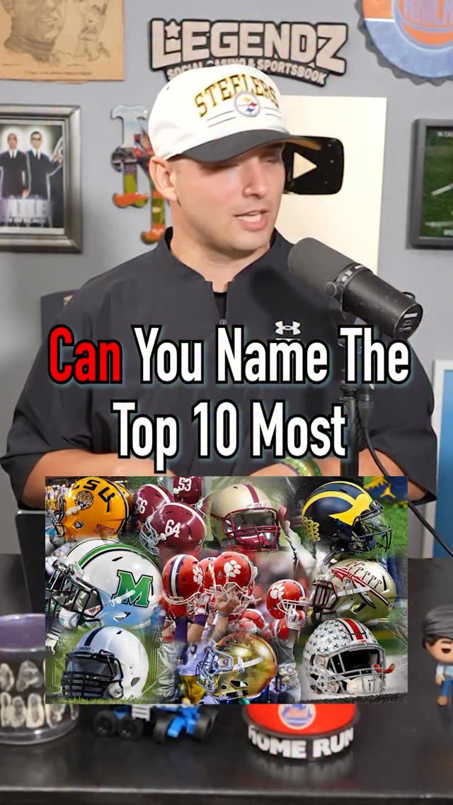 Guessing The Top 10 Most Expensive College Football Rosters!