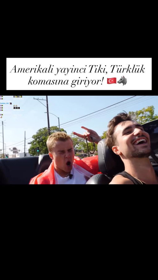 Amerikali yayinci Türklük komasına giriyor! 🇹🇷🐺 Video’nun tamami YouTube’da @soydanjr @tikibeen1  #türk #bayrak #millitakım #bizimçocuklar #amerika