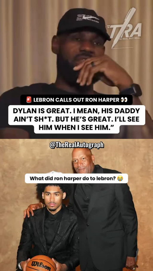 LeBron CALLS OUT Ron Harper….🤔 (Via/MindOfTheGame POD) 

 #lebron #lebronjames #nbabasketball #nbaplayoffs #NBA