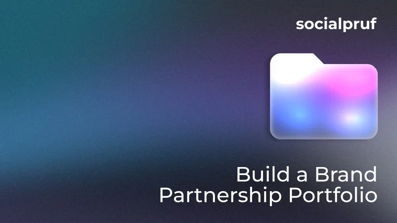 Live brand partnership portfolio report preview
