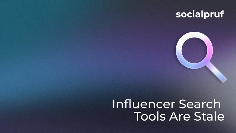 How influencer discovery platforms actually get their data