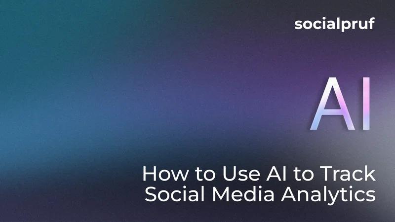 Using AI to track social media analytics against live post-level data