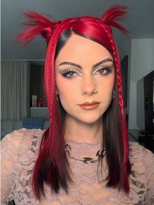 Day 8 ❤️ who remembers my Bratz Hairstyle series?! This was definitely my favourite hairstyle to recreate ~ mainly because my hair colour matched the Bratz doll 💁🏼‍♀️  #MyTop31 #bratzhair #bratz #hairstyle 