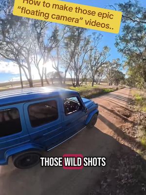 How to make those epic “floating camera” shots - it’s all done with a 360 camera… in this case the DJI OSMO 360 - so here’s how it’s done! #bts #drone #selfie #floating #360 #camera #howto 