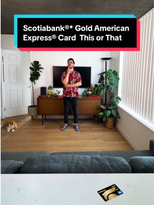 ✨Be Bold. Live Gold. Why choose when you can have it all? With the Scotiabank®* Gold American Express® Card, you can earn rewards on every experience.    *At participating airports.  ◊Conditions apply.  †Exchange rate still applies. Conditions apply.  #ScotiaTok #CreditCards #Rewards    