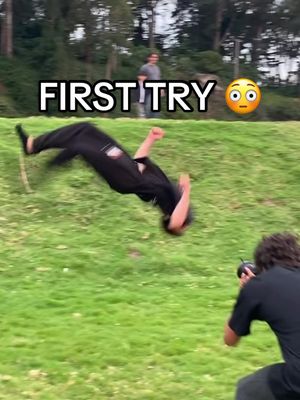 First try too 😮‍💨🔥 #tricking #fyp #foryou #karatekid #adrenaline #taekwondo #trending @Michael Guthrie 