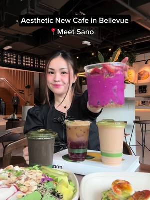 My new fav cafe in Bellevue!  📍Sano, 453 106th Ave NE, Bellevue, WA 98004 #seattlefoodie #seattlefoodrecs #seattlefood #seattlecafe 
