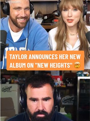 Will Travis Kelce get a feature on Taylor Swift's 12th studio album? 😂 (via @New Heights) #tswift #taylorswift #swiftie #nfl #kansascitychiefs 