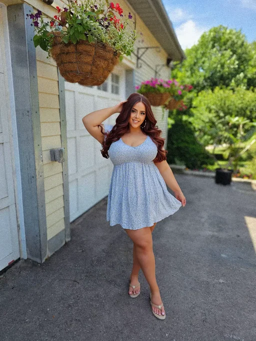 Fit from @FashionNovaCURVE  #fyp #plussizeootd #floraldress 