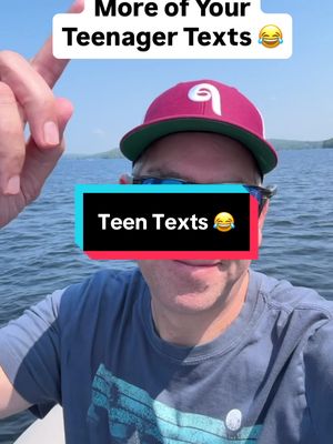 8 hours is brutal 😂 All from your messages and comments. Lots more in my NY Times bestselling book “What Time is Noon” #teenager #text #funny #kids #college 
