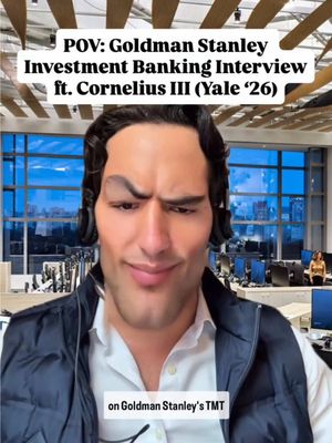 Goldman Stanley’s future is in good hands ⚜️ Cornelius III is ready to learn from the best and increase shareholder value alongside David, Constance, Johnny, Anna & Co. #finance #corporatelife #investmentbanking #interview #wallstreet 