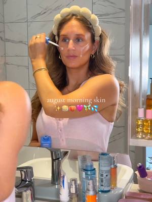 august morning skin ✨🥞🍑🩷🧚‍♂️💦 never want august to end 🥲🥲 products @La Roche-Posay micellar cleanser* @ELEMIS UKI pro collagen toning mist* @STYLPRO by STYLIDEAS ice globes* @Murad Skincare rapid dark spot correcting serum* @byoma hydrating serum* @CeraVe UKI facial moisturising lotion* @Farmacy Beauty lip smoothie strawberry* @1883 blueberry syrup @ossutea matcha (*pr products) #asmr #asmrsounds #asmrroutine #SelfCare #selfcareroutine     