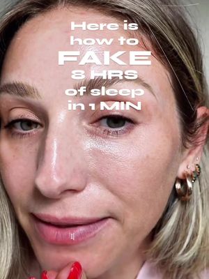 Tired? Same. Here's how to fake 8 hours of sleep in 1 minute  #lumifypartner #lumifybestkeptsecret #IYKYK #beautyhacks #realfaces