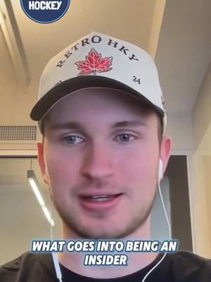 David Pagnotta shares how he became an NHL Insider 📝 #NHLFaceOff #twitter #hockeytok 